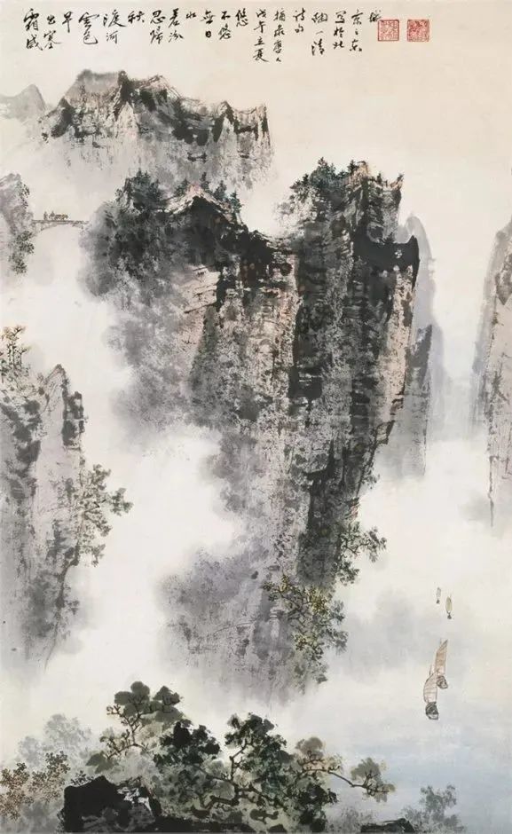 天津历史博物馆|这100幅山水画，清新又养眼，真的绝了！快收藏！