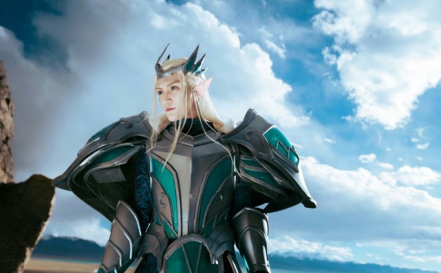 王者荣耀coser神还原后羿颜值太完美是否射中你的心脏呢