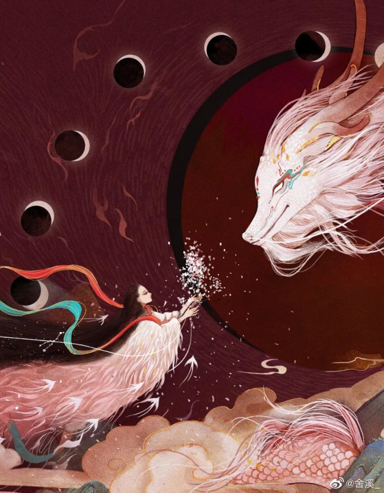 超美古风!90后小姐姐画出中国神话瑰丽画面,圈粉67万!_腾讯新闻