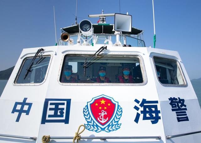 雷霆出击宁波海警局牵头组织开展海上联合巡航