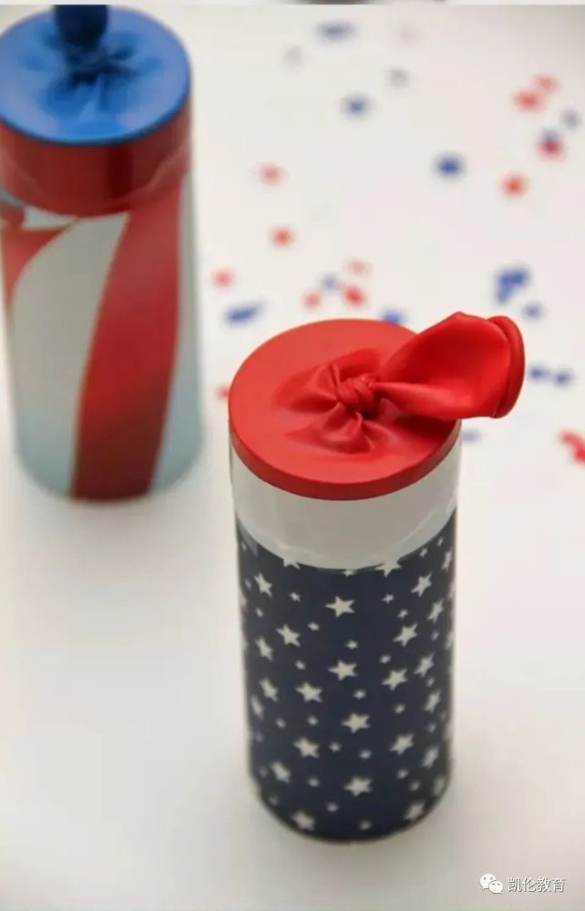 同心战疫,居家行动之亲子手工-自制礼花筒篇