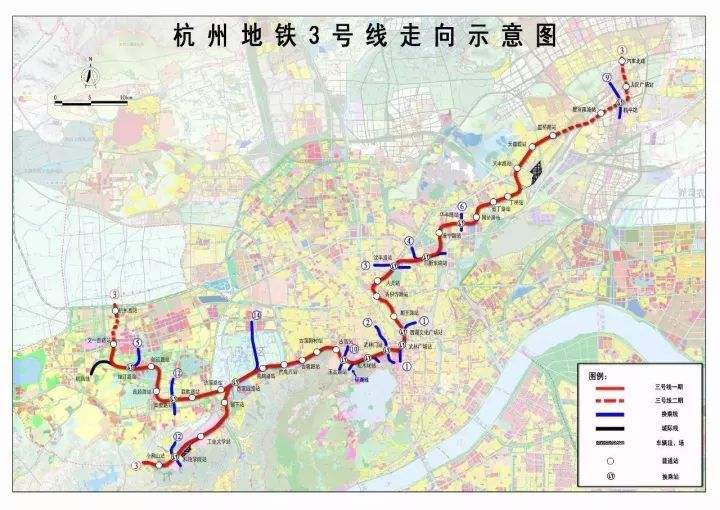 杭州地鐵四期又有新進展傳說中的大城西專列要來了