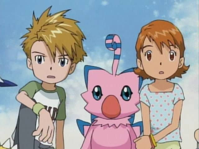 数码宝贝太一和素娜cp感满满他们要结伴在新世界生存