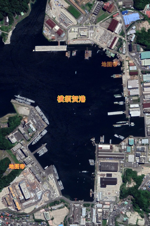 日本横须贺港,为何美国第七舰队总部在这里?