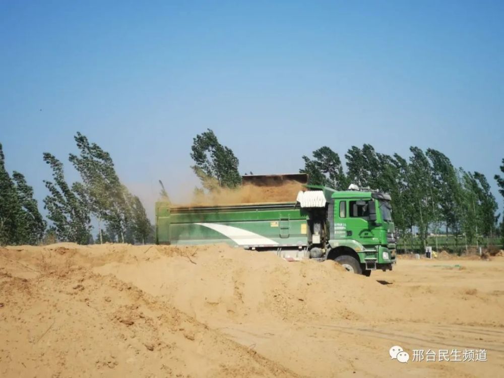 任縣河頭開發區工作態度受質疑道路狼煙滾滾沙場塵土飛揚