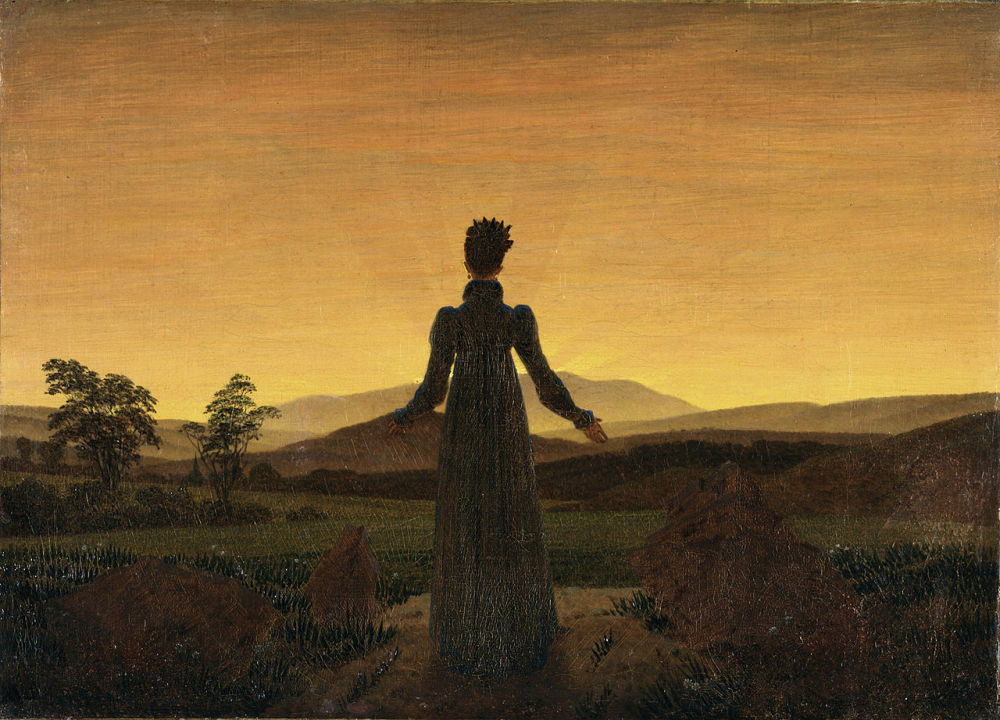 弗里德里希(caspar david friedrich)美术原作收藏国家:德国(germany)