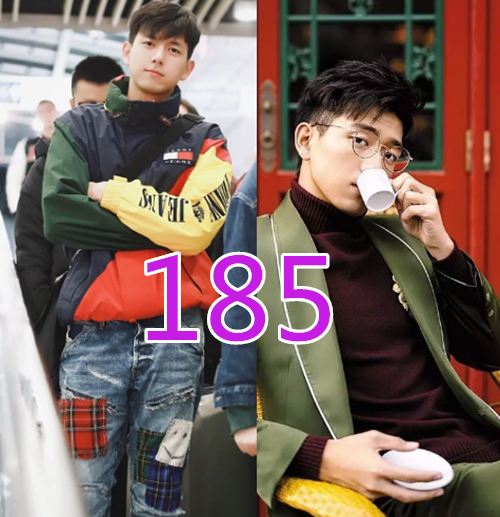 有种身高叫理想型肖战183李现185看到张新成哥哥我来了