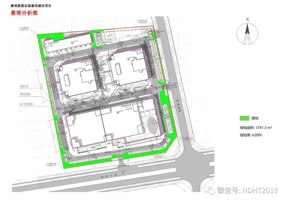 怀来关于秦淮数据总部基地建设项目规划方案批前公示