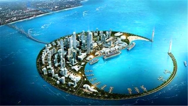 世界最大人工岛 或将面世 投资超1600亿 号称 中国版的迪拜 恒大海花岛 人工岛