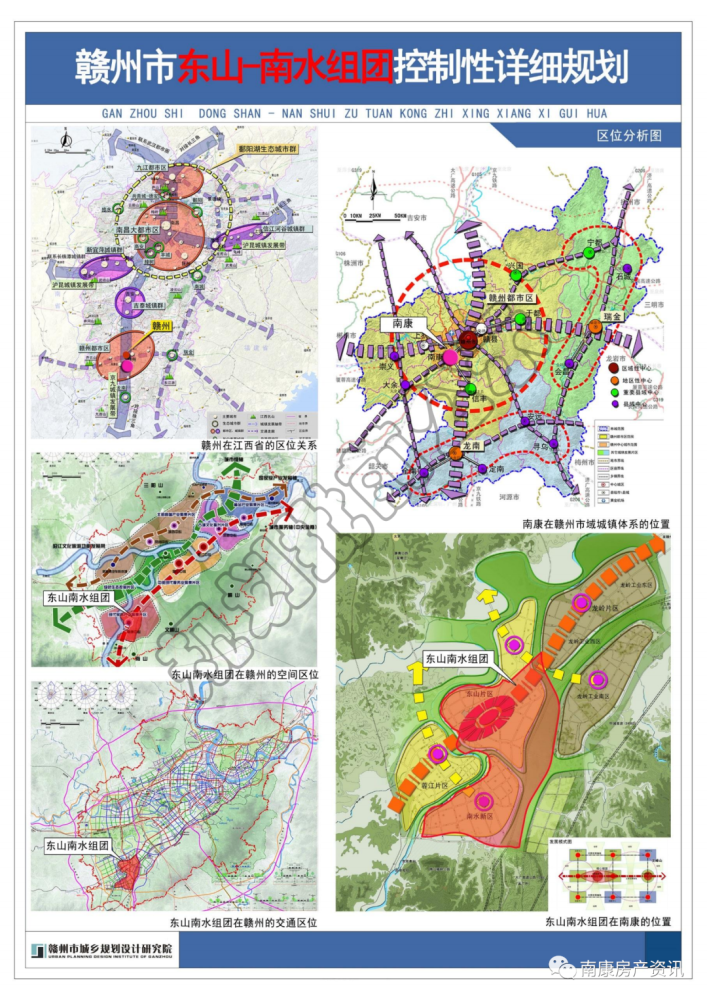 事关南康32万人!东山-南水组团控制性详细规划 公布!