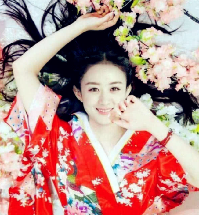 杨幂的和服,赵露思的和服,赵雅芝的和服,看到赵丽颖:我恋爱了!