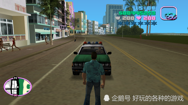 GTA罪恶都市：一直站在NPC的车上，他会带你到达什么神秘的地方？