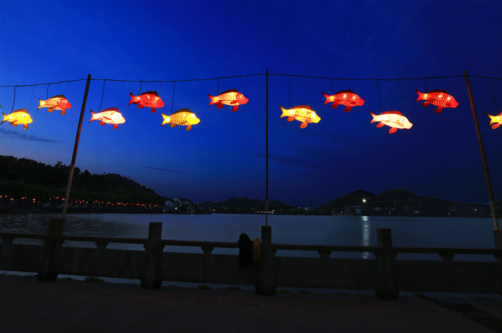 消失60多年钱湖十景之一殷湾渔火重现东钱湖