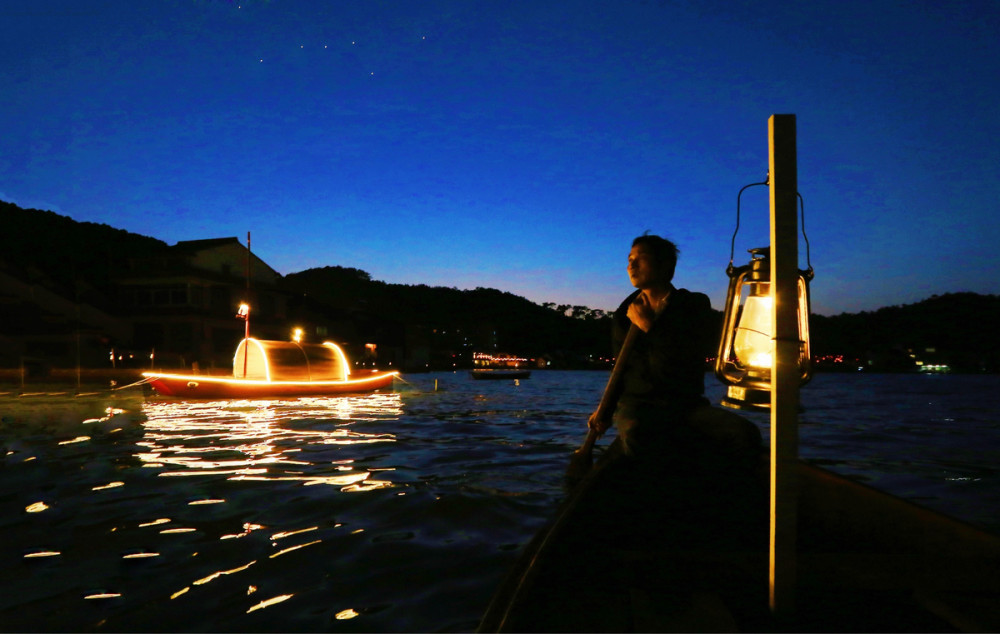 消失60多年钱湖十景之一殷湾渔火重现东钱湖