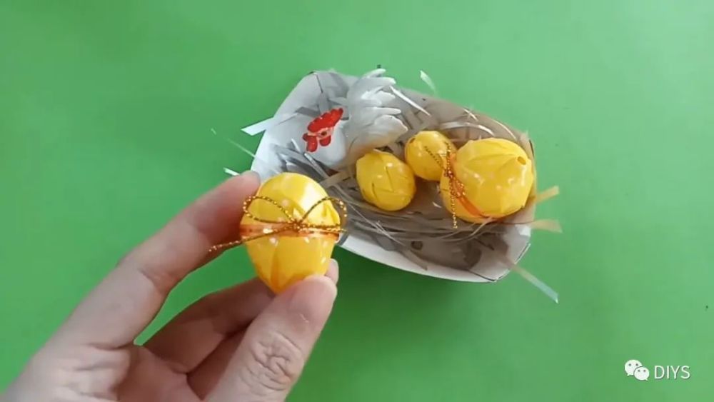 超可爱鸡蛋模型的折叠方法!
