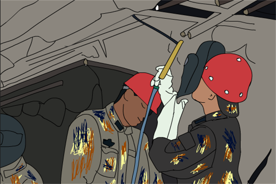 今天把镜头对准坚守岗位的他们