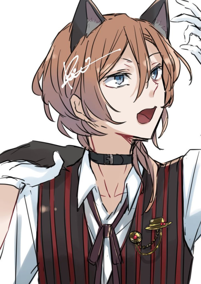 文豪野犬 傲娇 大小姐 中原中也 画师的生贺插画简直太可爱 腾讯网