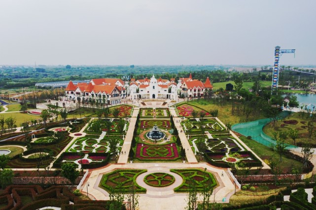 祥源花世界开门迎客合肥市民小长假出游多了一种选择