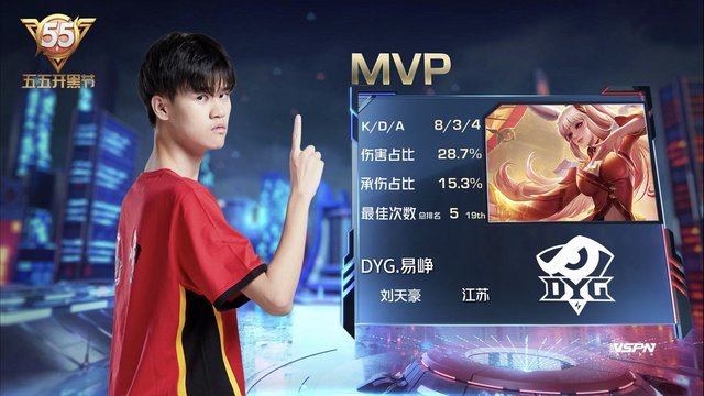 KPL春季赛：RW侠比分零封南京Hero久竞 DYG比分战胜广州TTG.XQ
