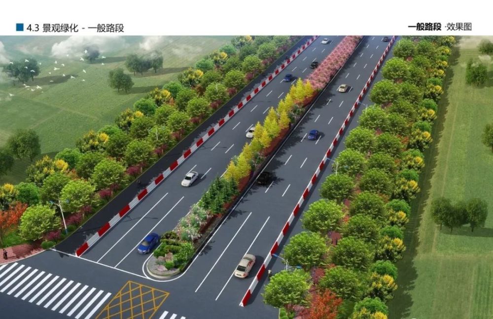 舞阳南环路新鲜出炉双向八车道威武