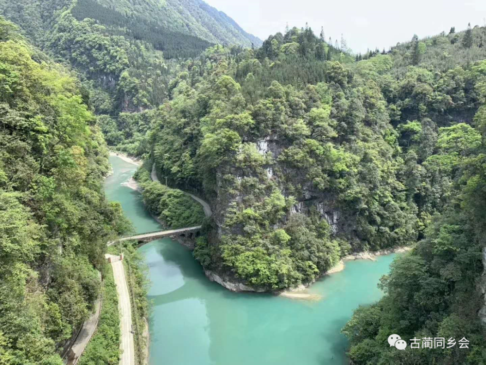 古蔺县马蹄镇发现绝美河景!