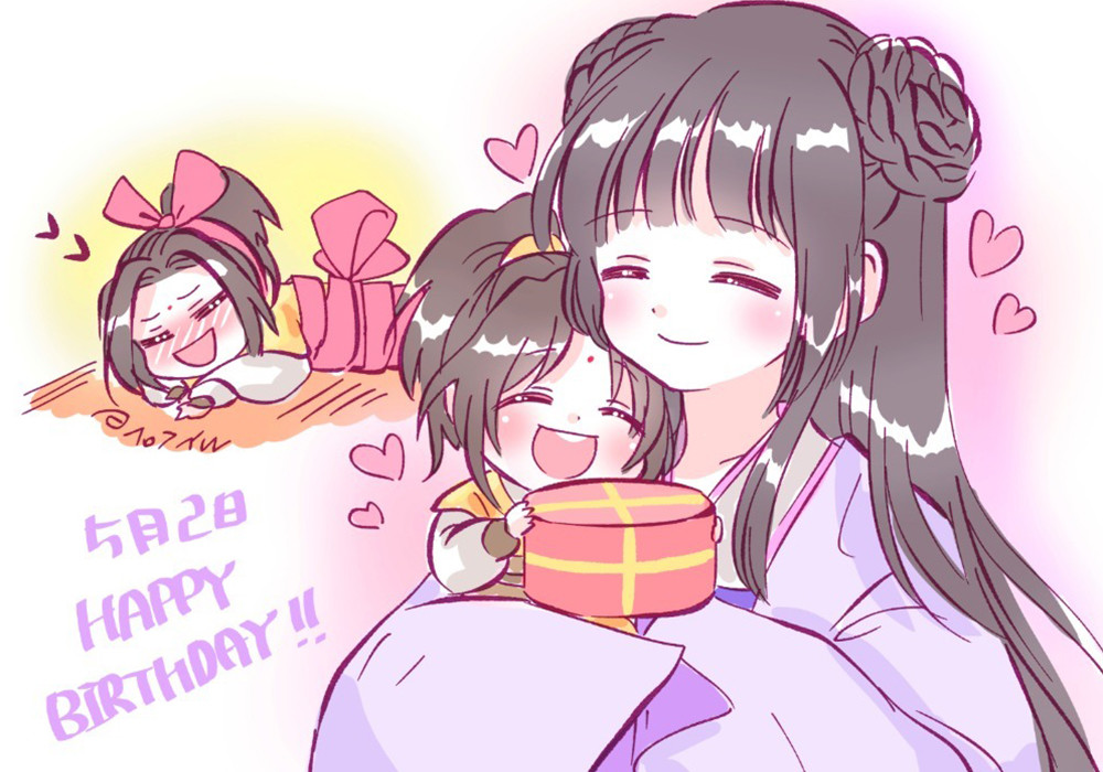 《魔道祖师》江厌离今天生日一家三口好温馨,贺图还有小亮点!