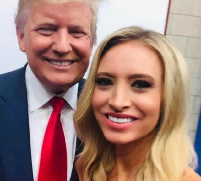 特朗普|特朗普又没戴口罩被批不爱国，白宫女秘书：他是美国最受考验男性