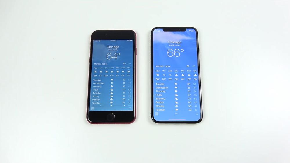 新iphonese与3年前的iphonex性能对决 运行速度相差多少 腾讯新闻