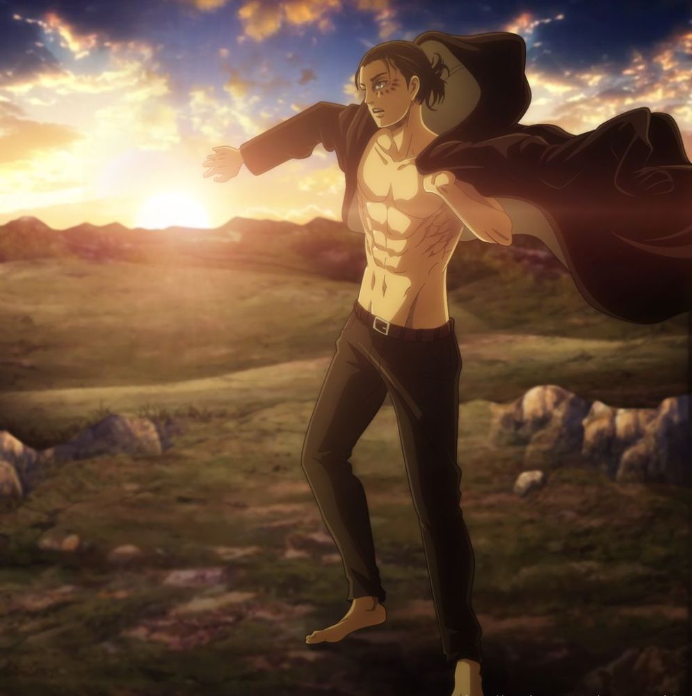 进击的巨人:艾伦"人狠话不多",早年的行为已经预示了他的疯狂