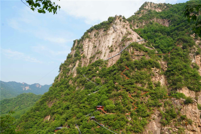 魯山這個景區人氣咋這麼高原來是不收門票