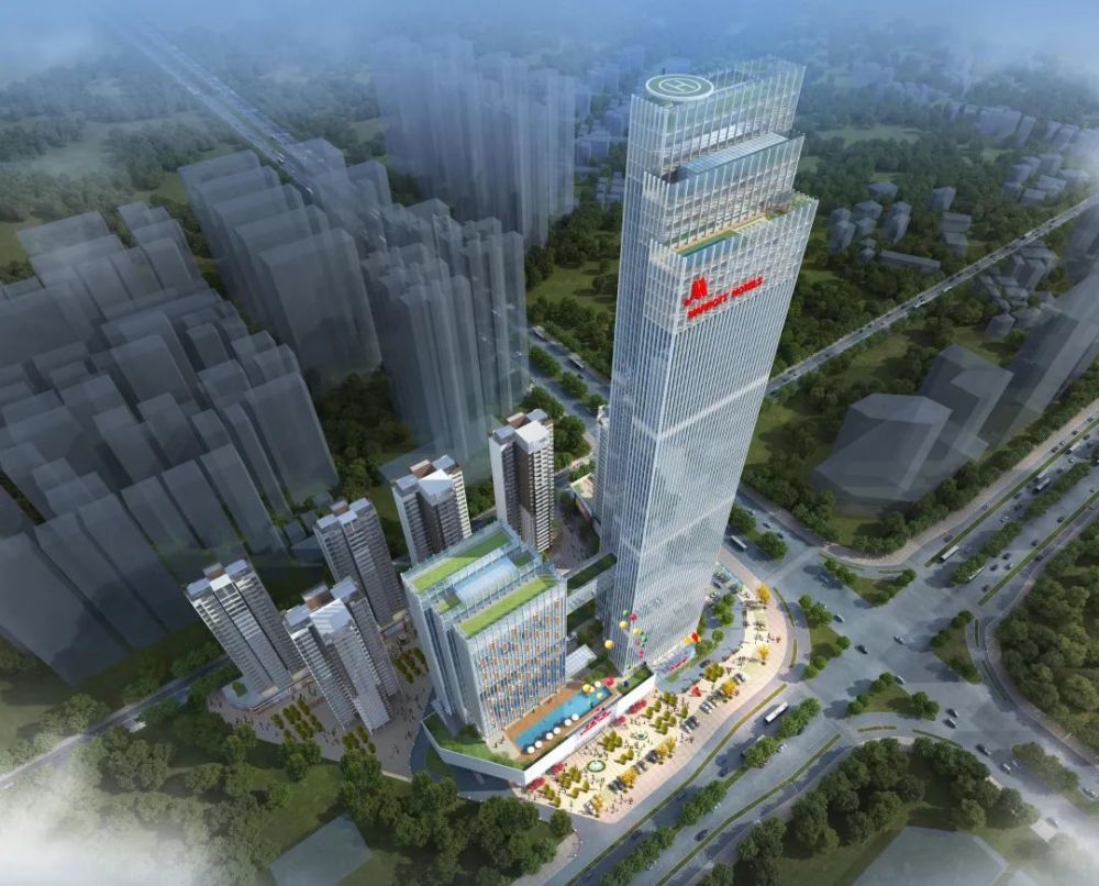 茂名第一高楼68层正式开工建设