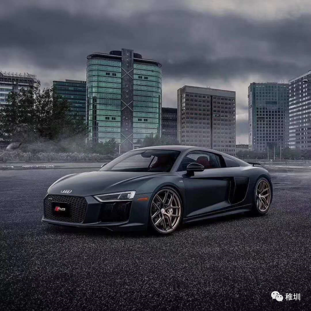 奥迪r8升级hre轮毂锻造轮毂合集案例来了