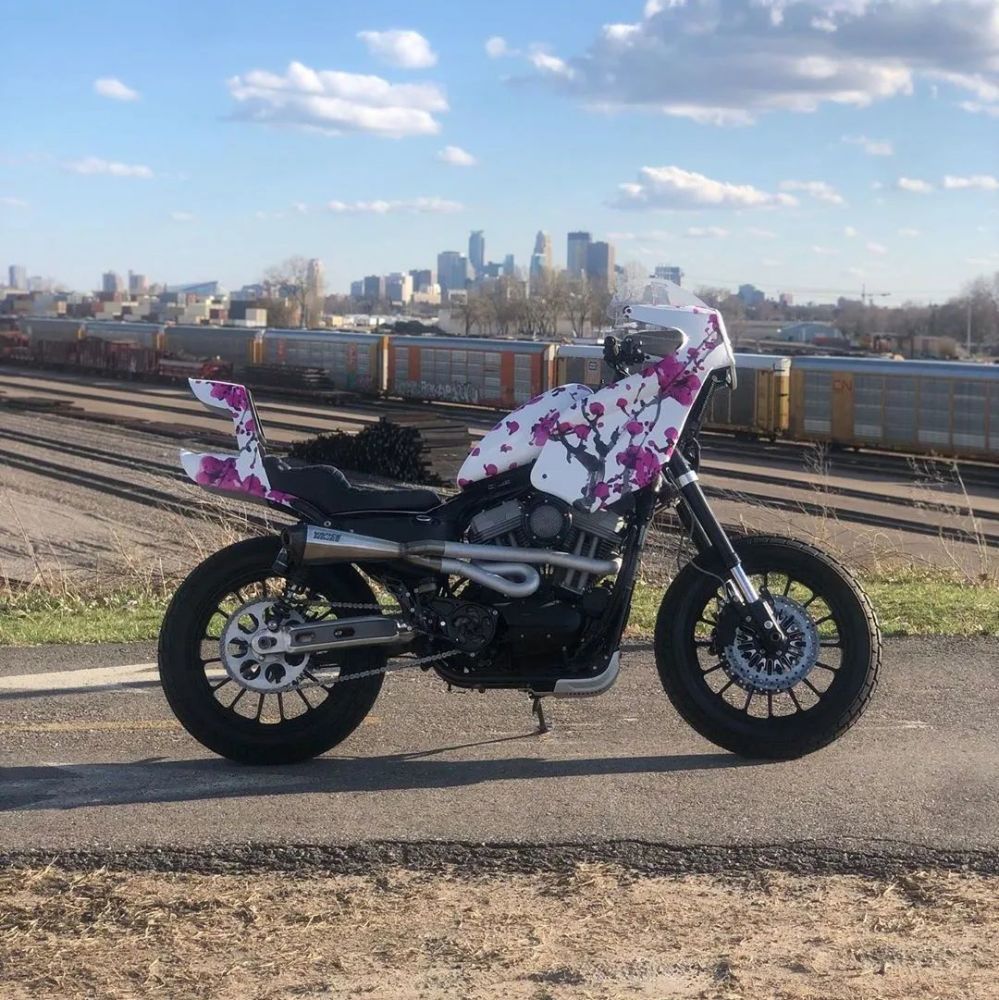 暴走族风格的哈雷