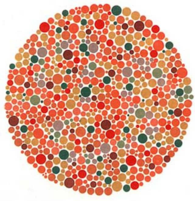 驾照体检色盲图,前3张认不出来,可能就不适合开车_腾讯新闻