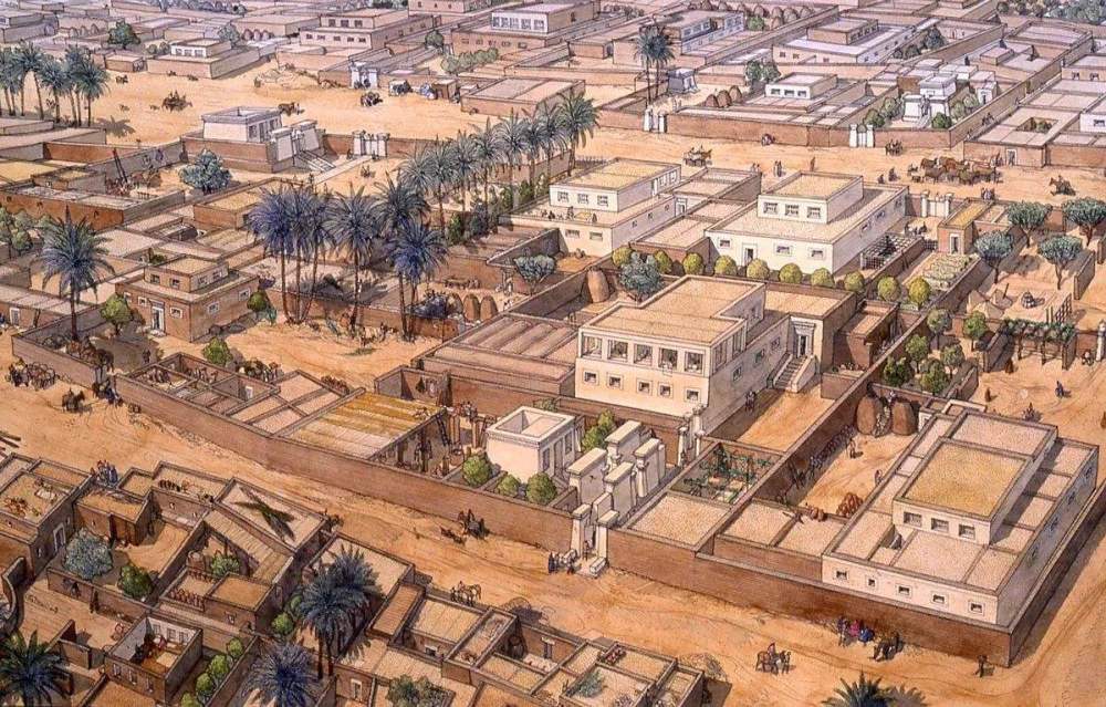 古埃及民居复原图片