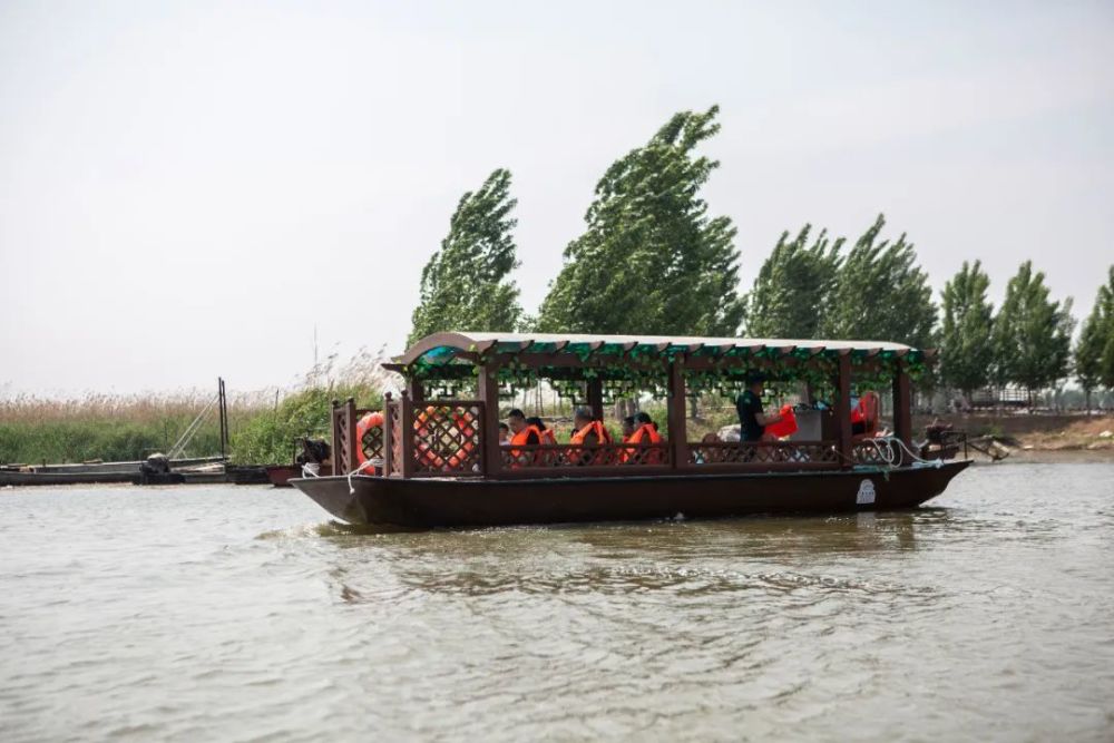 东平湖湿地休闲码头试运营