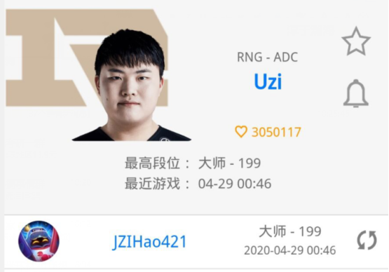 Uzi深夜改英雄联盟韩服ID，是退役预示还是即将转会？
