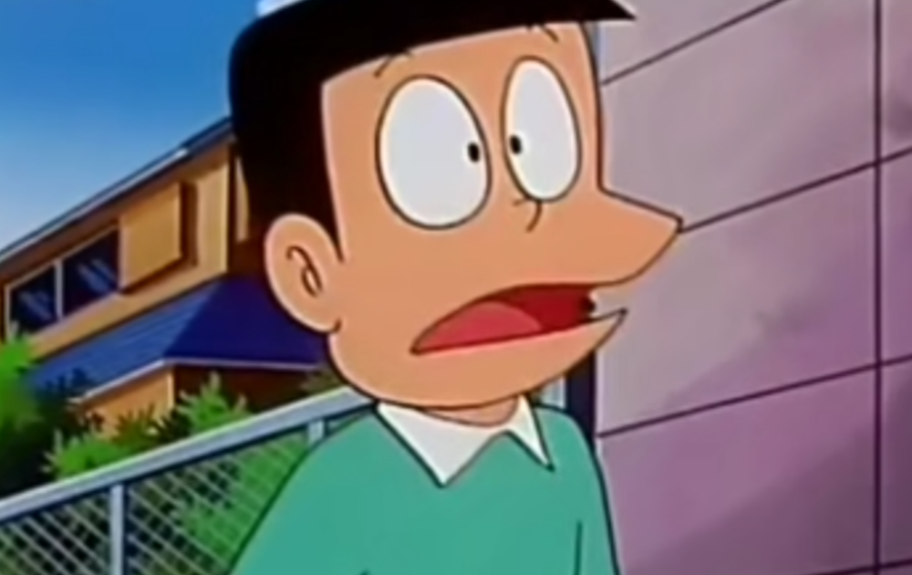 原来在哆啦a梦里小夫没怎么出现过正脸看到正脸后爆笑不止