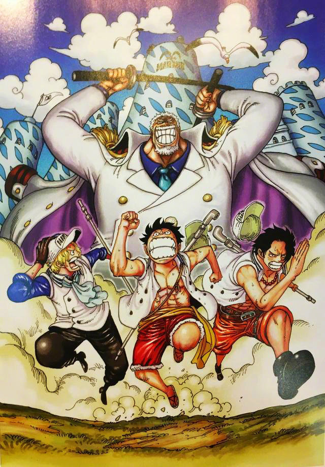 海迷晒 海军王 手办 卡普梦想成真 三兄弟细节感人 腾讯网