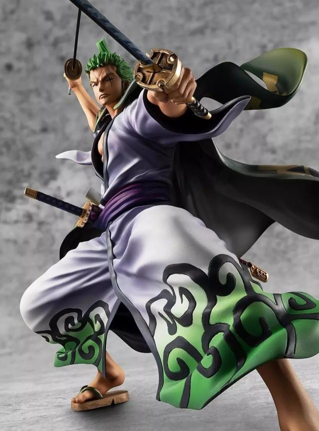 海贼王索隆和之国造型最新手办秀发绿油油蓬勃无限的生机