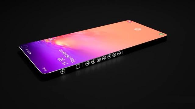 华为mate40概念图6400万方形4摄四曲面机身无实体按键