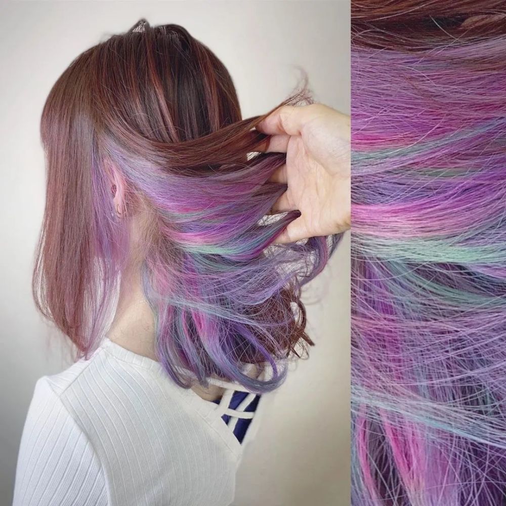 渐层次挑染,才是今夏最佳!_腾讯新闻