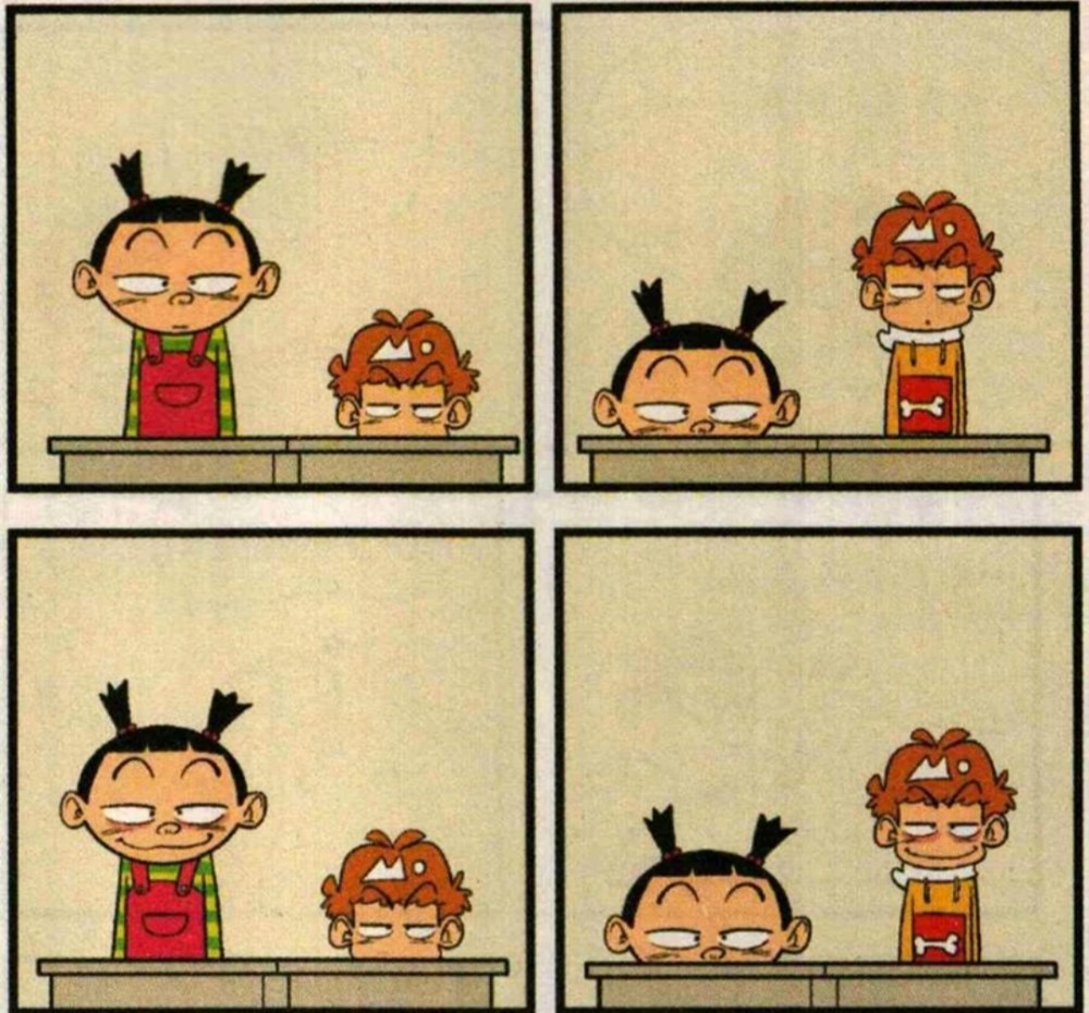 衰漫画:阿衰脑洞大开,奇葩发明看呆路人,上课也能玩出新花样!