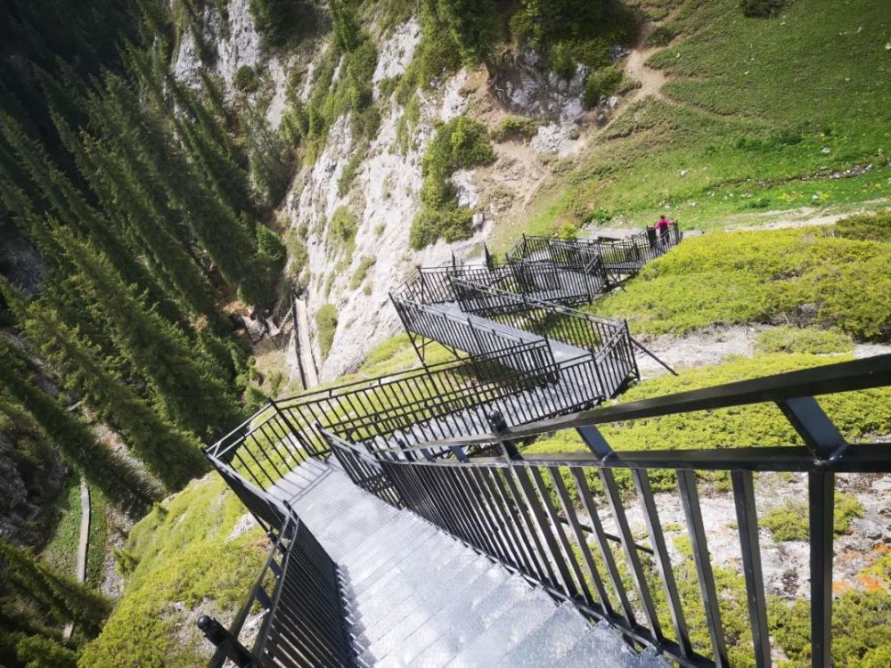 伊犁草原托乎拉苏的五媳妇沟