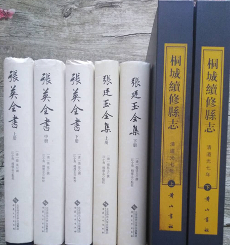 参考书目:1.清道光七年《桐城续修县志,潘忠荣点校.2.