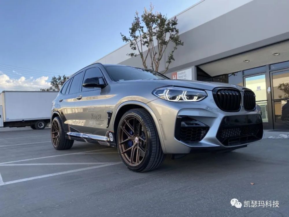 新款宝马x3mx4m改装升级hre顶级轮毂只为追求更加的安全