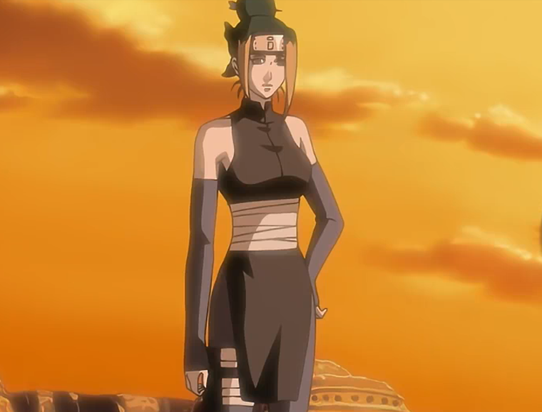 火影叶仓容易想歪的4张图,露背装太美,图三的姿势太邪魅