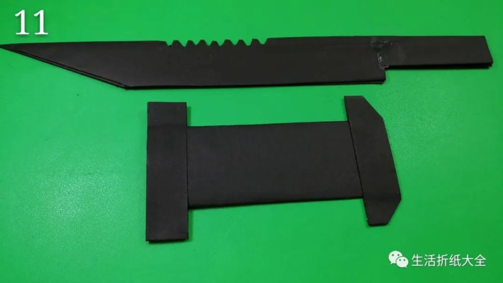 折纸特种兵超级炫酷格斗刀图解教程教程简单一款就会