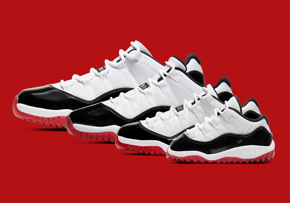 康扣黑红合体aj11终上线全尺码六月发售