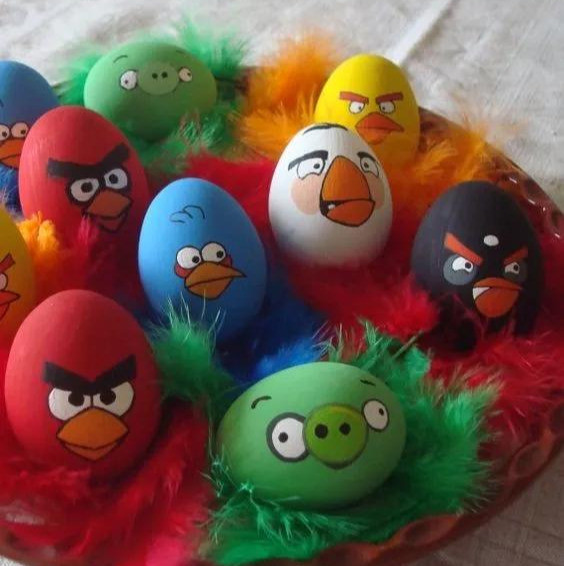 在鸡蛋上画画充满童趣大人孩子都喜欢diy创意手工